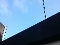 Montagem de cerca elétrica rural